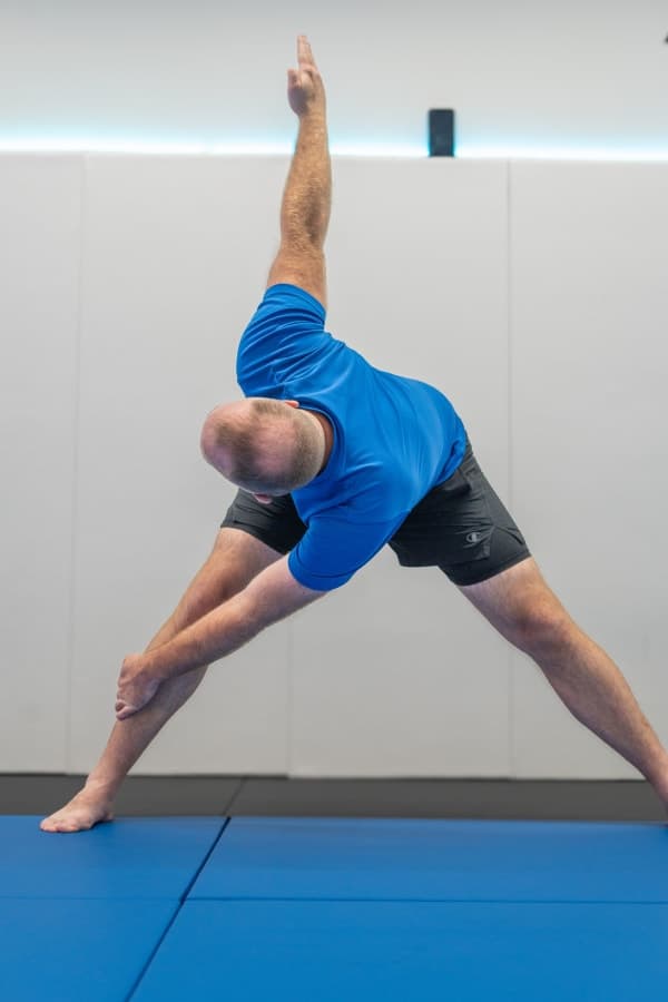 Flexibility and mobility class at Island City Jiu-Jitsu in Alameda