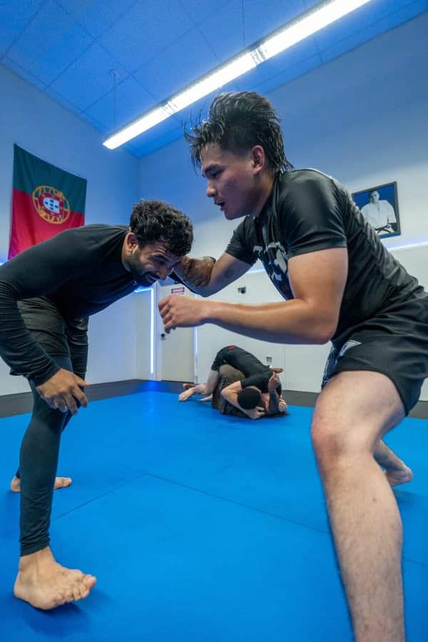 No-gi Brazilian Jiu-Jitsu training at Island City Jiu-Jitsu in Alameda