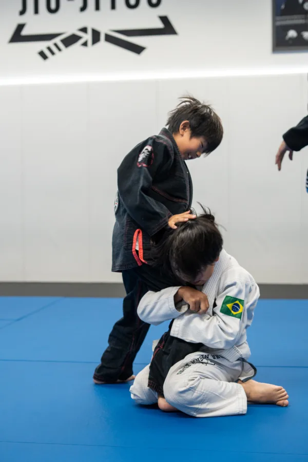 Youth Brazilian Jiu-Jitsu class at Island City Jiu-Jitsu in Alameda